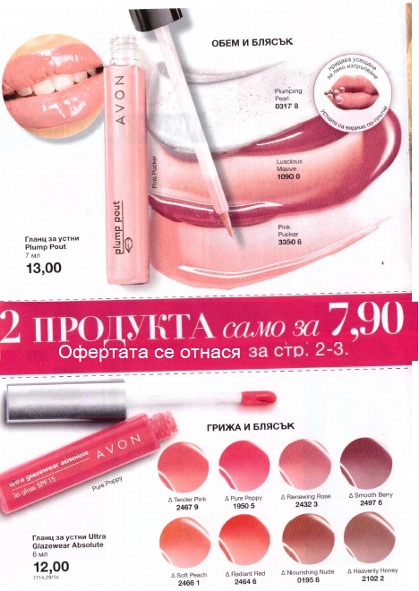 AVON гланцове